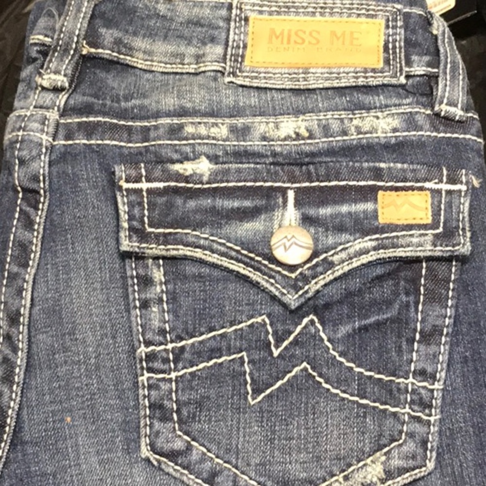Miss me distressed denim jeans